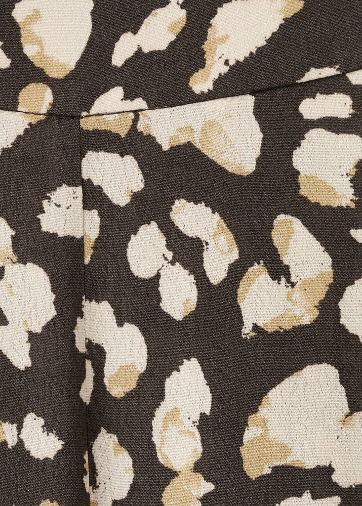 Pantalon Imprimé Taille Élastique