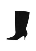 Bottines En Daim Bout Talon