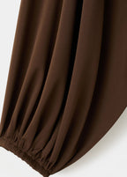 Blouse En Maille Fine À Fronces