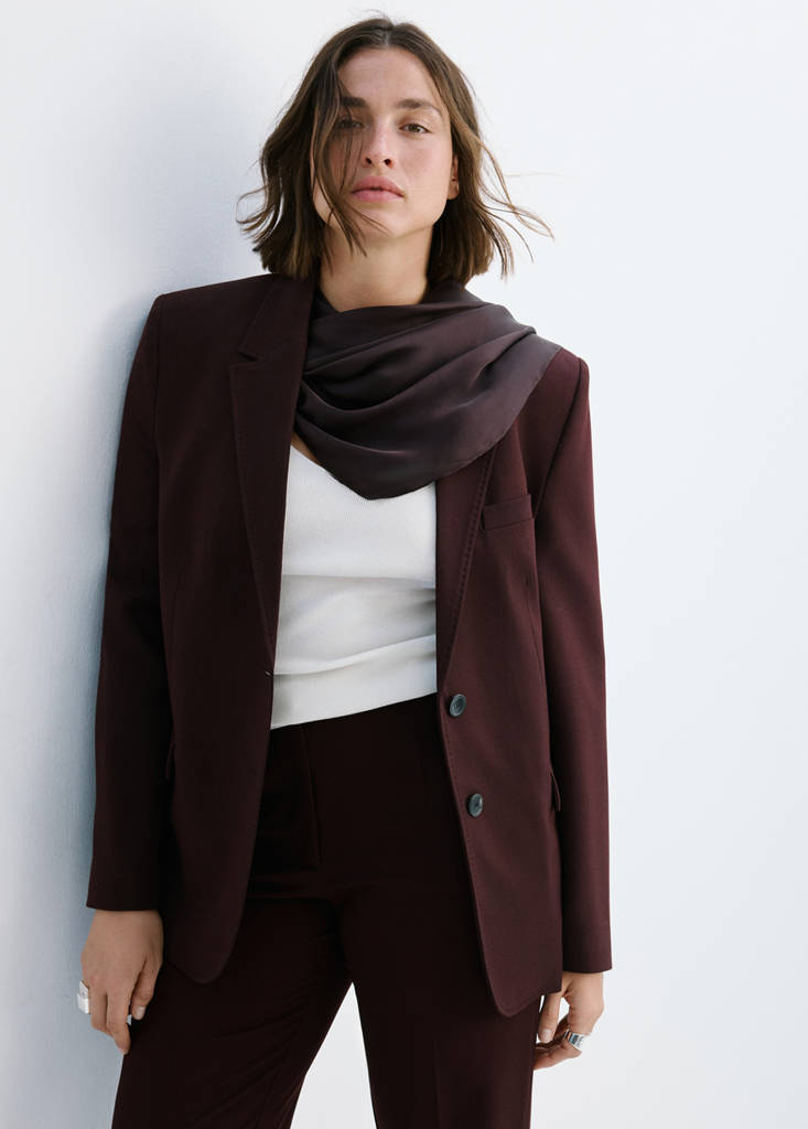 Blazer Costume Droit