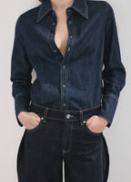 Jean Balloon Taille Normale Avec Pinces Latérales