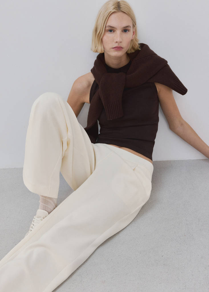 Pantalon Droit Coton