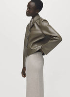 Veste Cuir Synthétique Poches