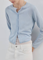 Cardigan Droit Maille Fine