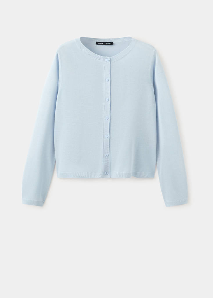 Cardigan Droit Maille Fine