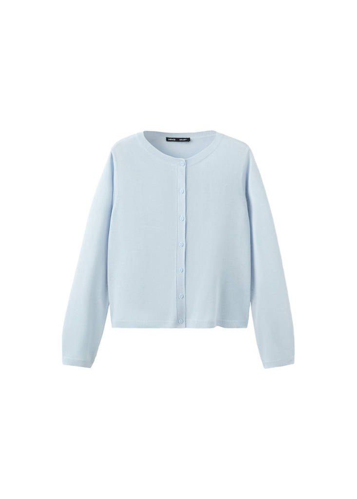 Cardigan Droit Maille Fine