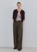 Cardigan Droit Maille Fine
