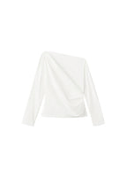 Chemisier Coton Col Asymétrique