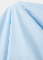 Chemisier Coton Col Asymétrique