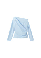 Chemisier Coton Col Asymétrique