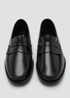 Mocassins Cuir Froncé