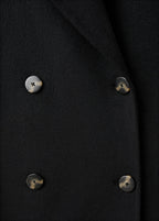 Manteau Laine Fait Main Oversize
