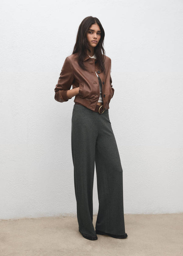 Pantalon Droit Taille Élastique