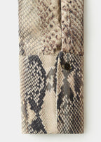 Chemisier À Foulard Imprimé Animal