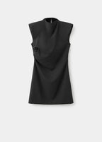 Robe À Rayures Tennis Découpée
