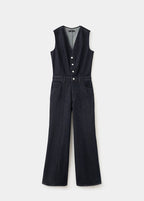 Combinaison Denim Boutons