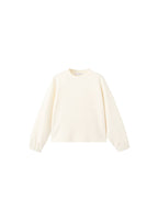 Sweat-Shirt Manches Froncées