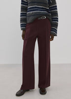 Pantalon Droit Avec Ceinture