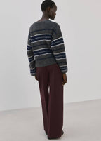 Pantalon Droit Avec Ceinture
