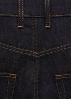 Jean Wideleg Taille Basse Rinse Wash