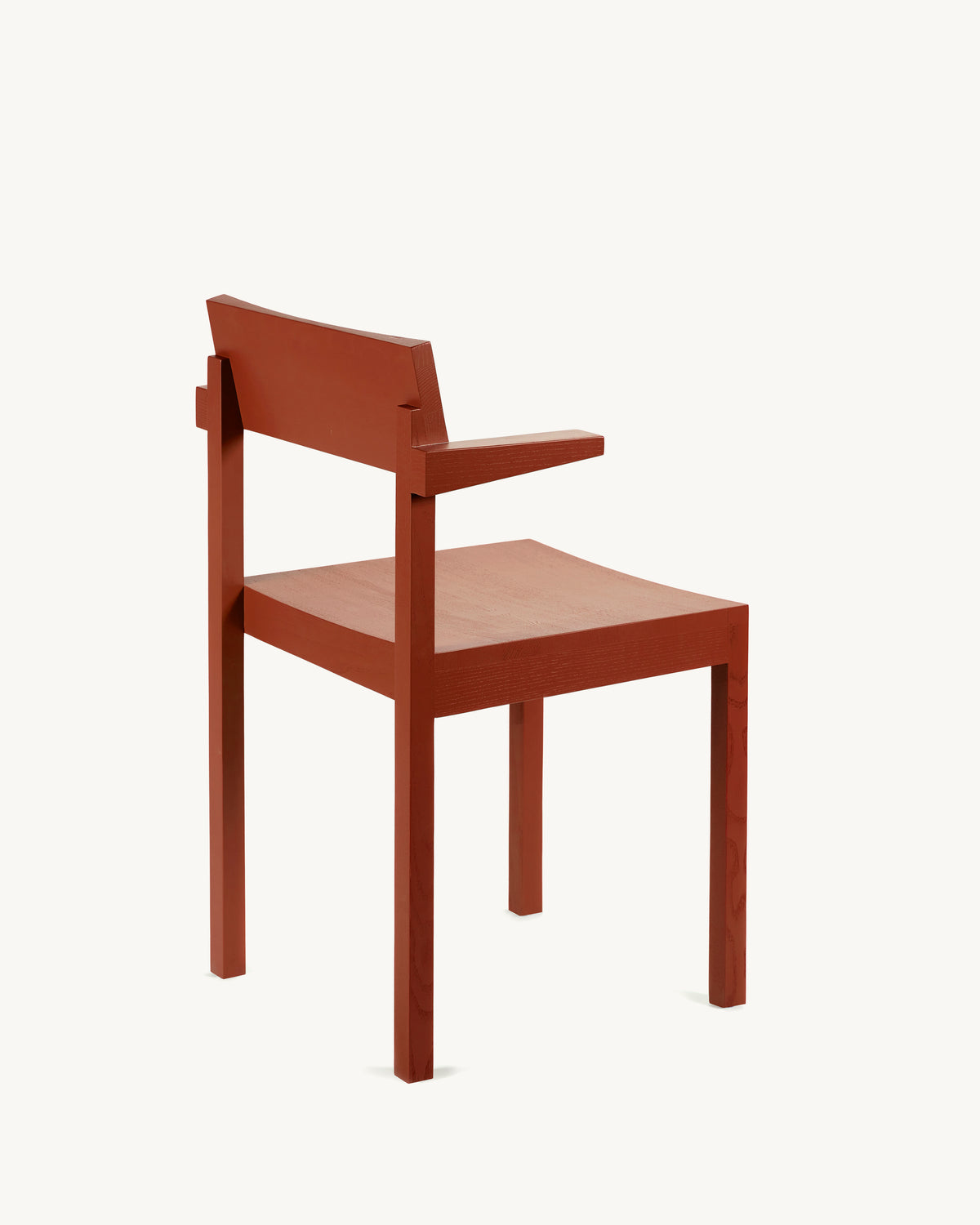 Silent - Chaise À Accoudoirs - Frêne - Clay