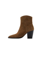 Bottines Suède Talon Bloc