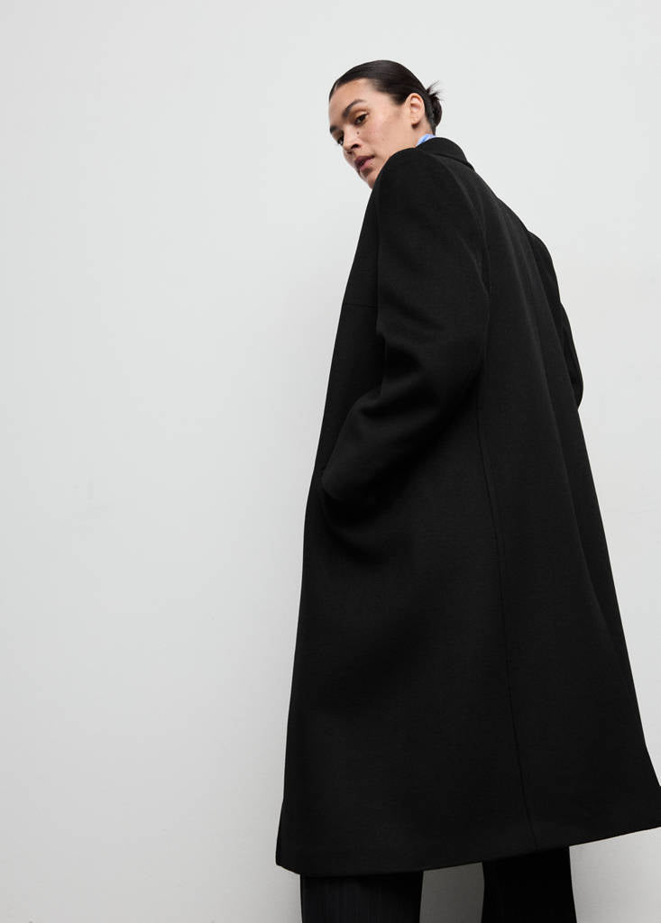 Manteau En Laine À Double Boutonnage