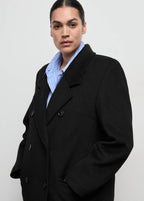 Manteau En Laine À Double Boutonnage