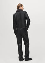 Veste Biker Fourrure Synthétique