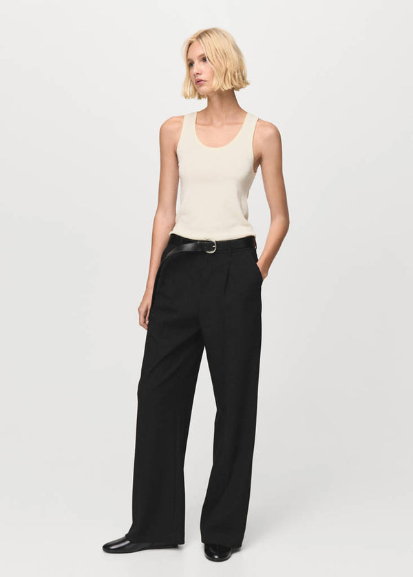 Top In Maglia Di Misto Lana