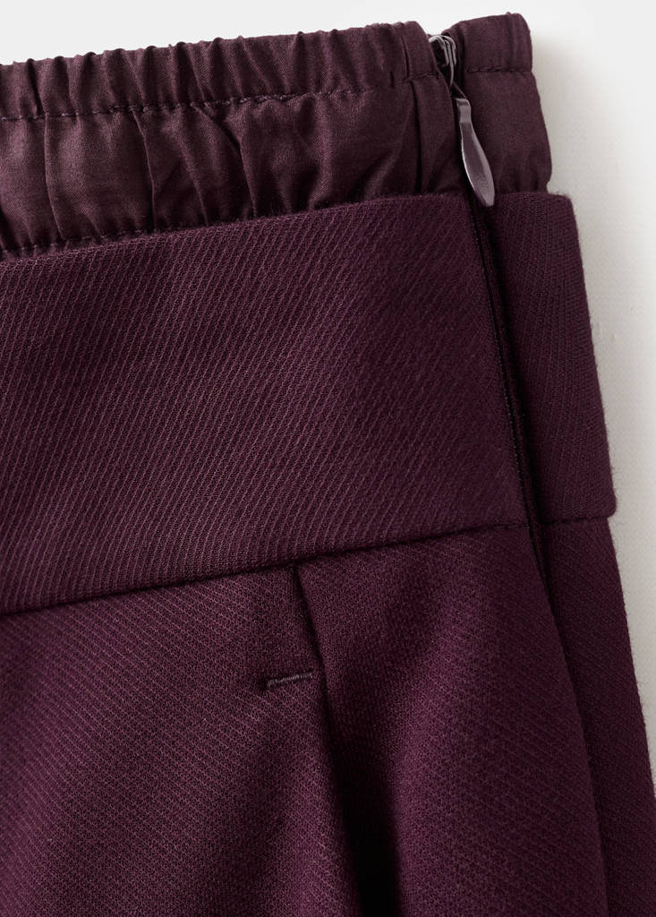 Pantalon À Pinces Combiné À La Taille