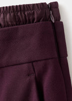 Pantalon À Pinces Combiné À La Taille