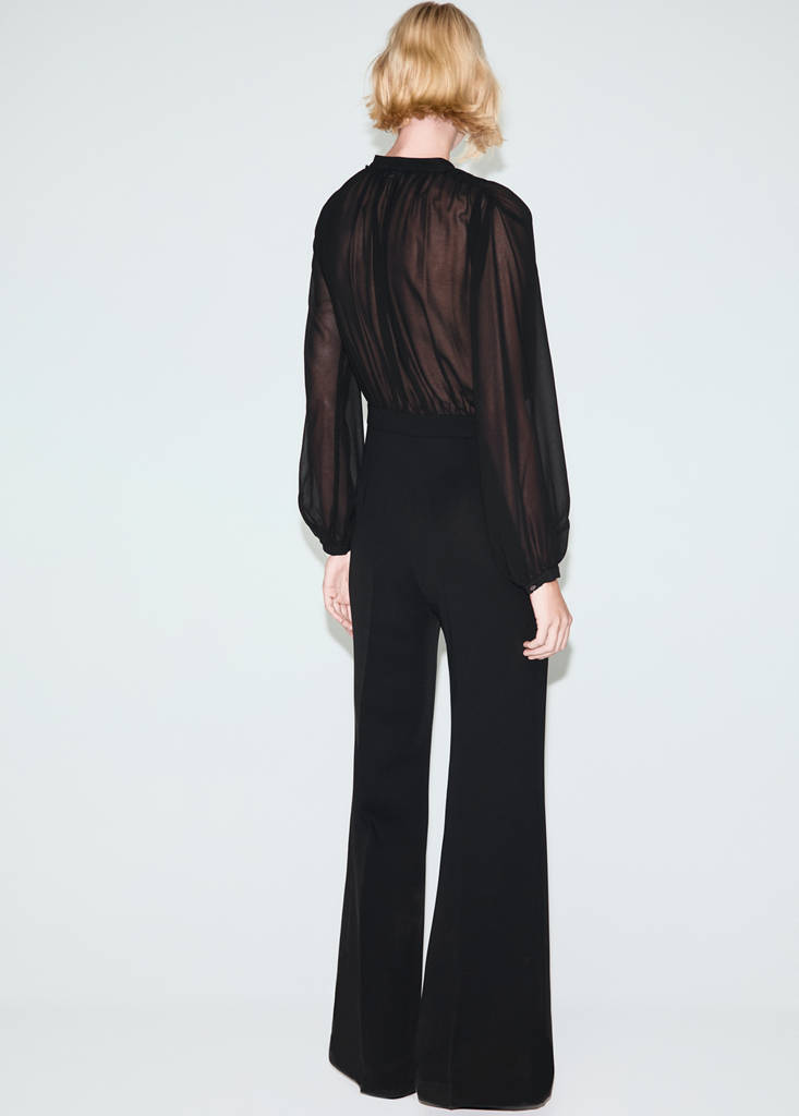 Matching V-Neck Jumpsuit