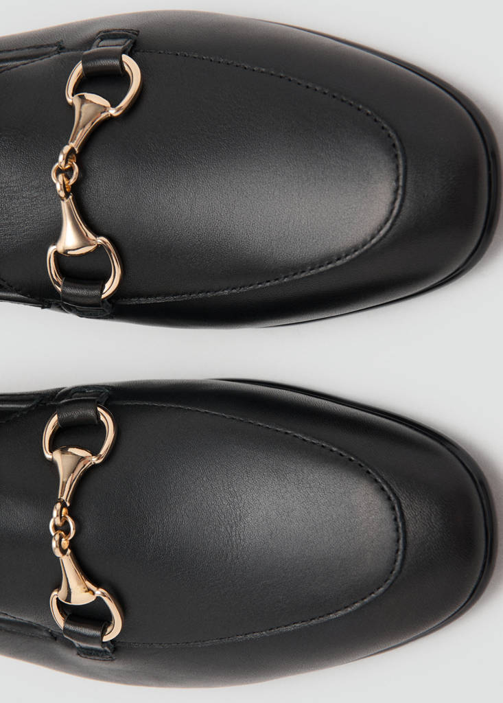 Mocassins Cuir Boucle