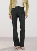 Jean Flare Taille Mi-Haute