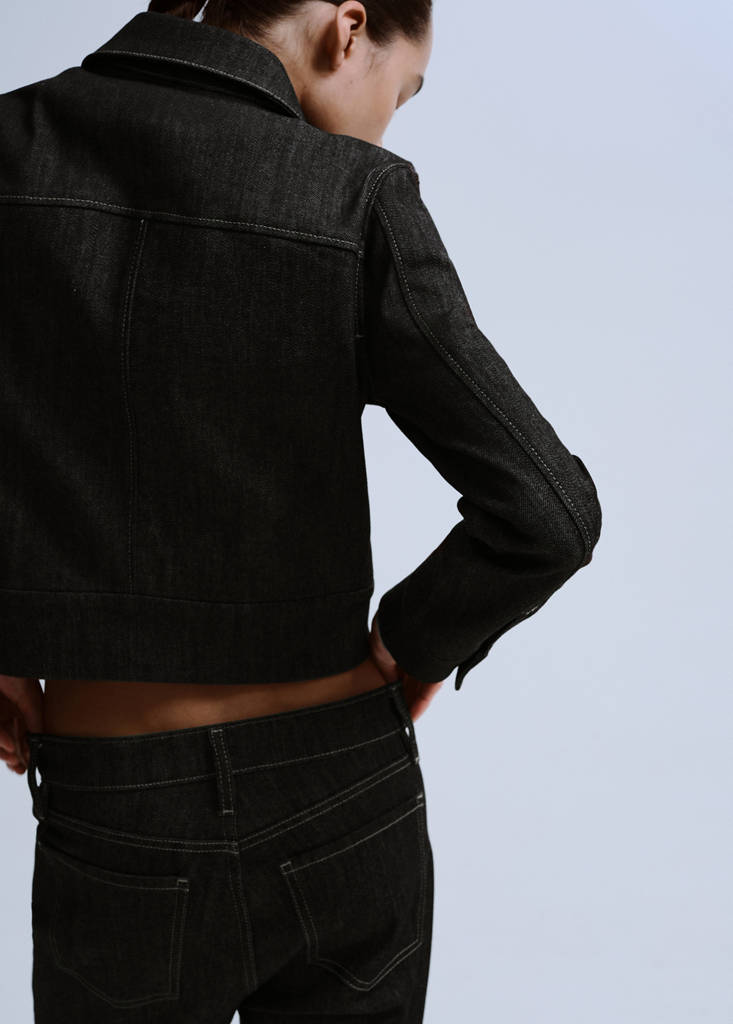 Jean Flare Taille Mi-Haute