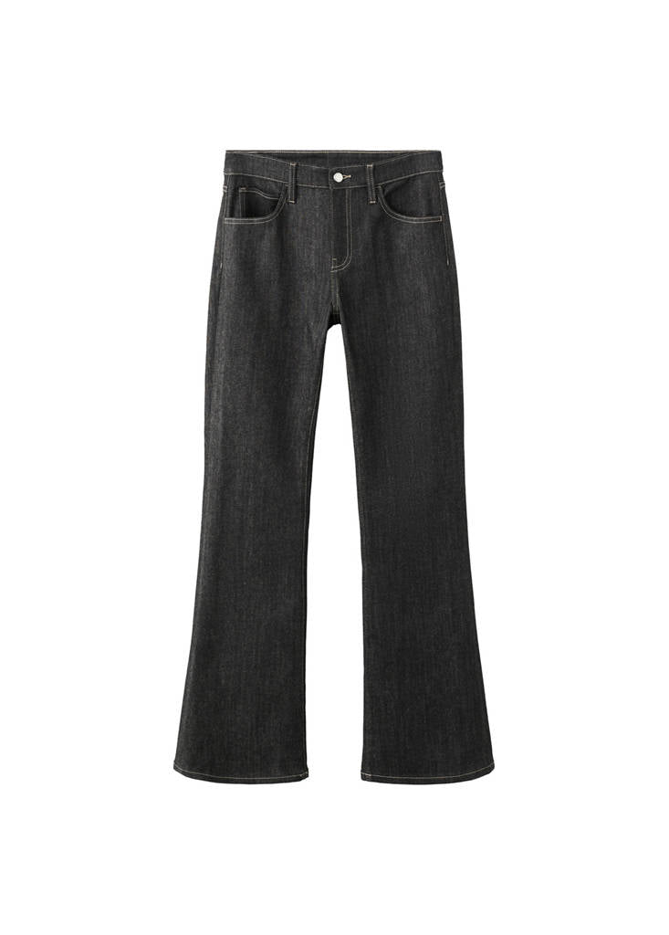 Jean Flare Taille Mi-Haute