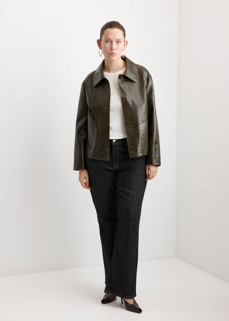 Jean Flare Taille Mi-Haute