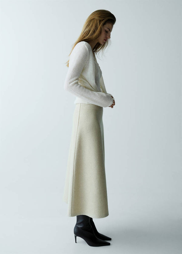 Cardigan in maglia di pizzo