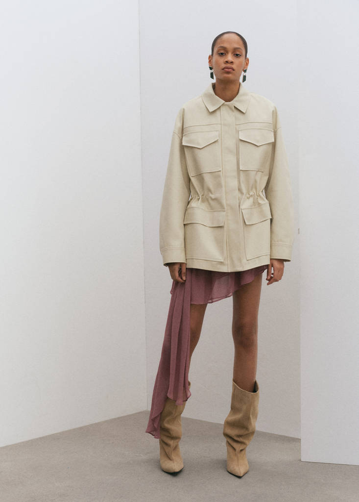 Parka Oversize Avec Poches