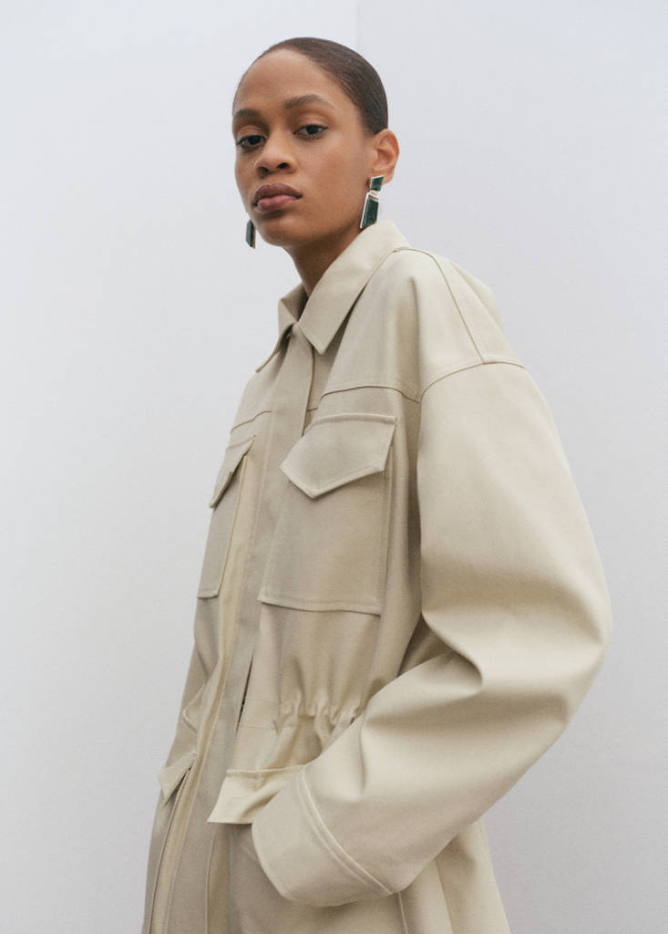 Parka Oversize Avec Poches
