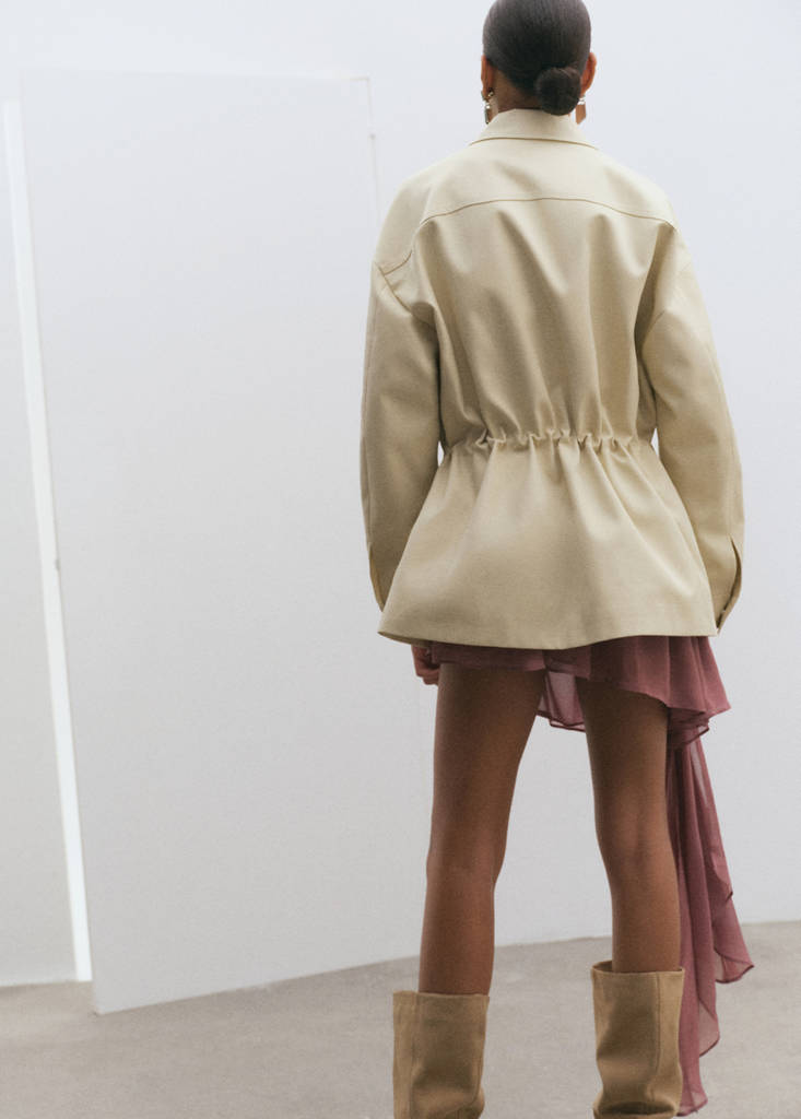Parka Oversize Avec Poches