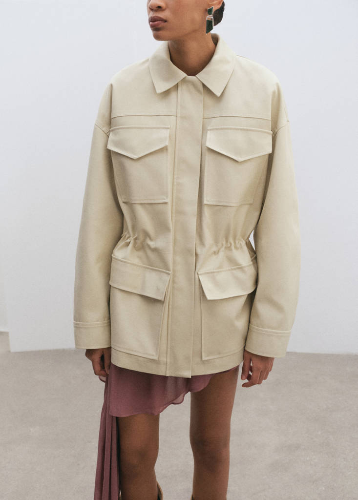 Parka Oversize Avec Poches