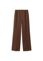 Pantalon En Lyocell Taille Combinée À Rayures
