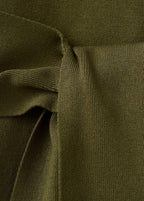 Gilet Maille Ceinture