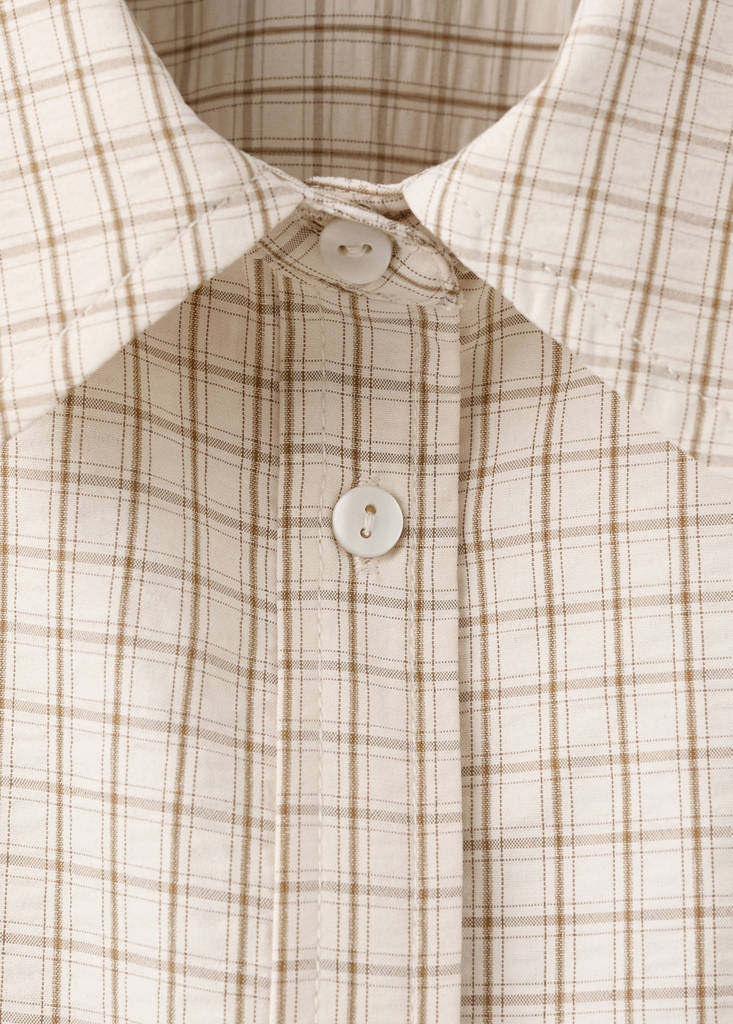 Chemise Droite Carreaux