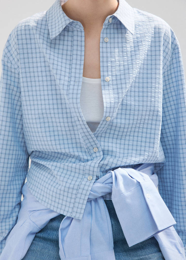 Chemise Droite Carreaux