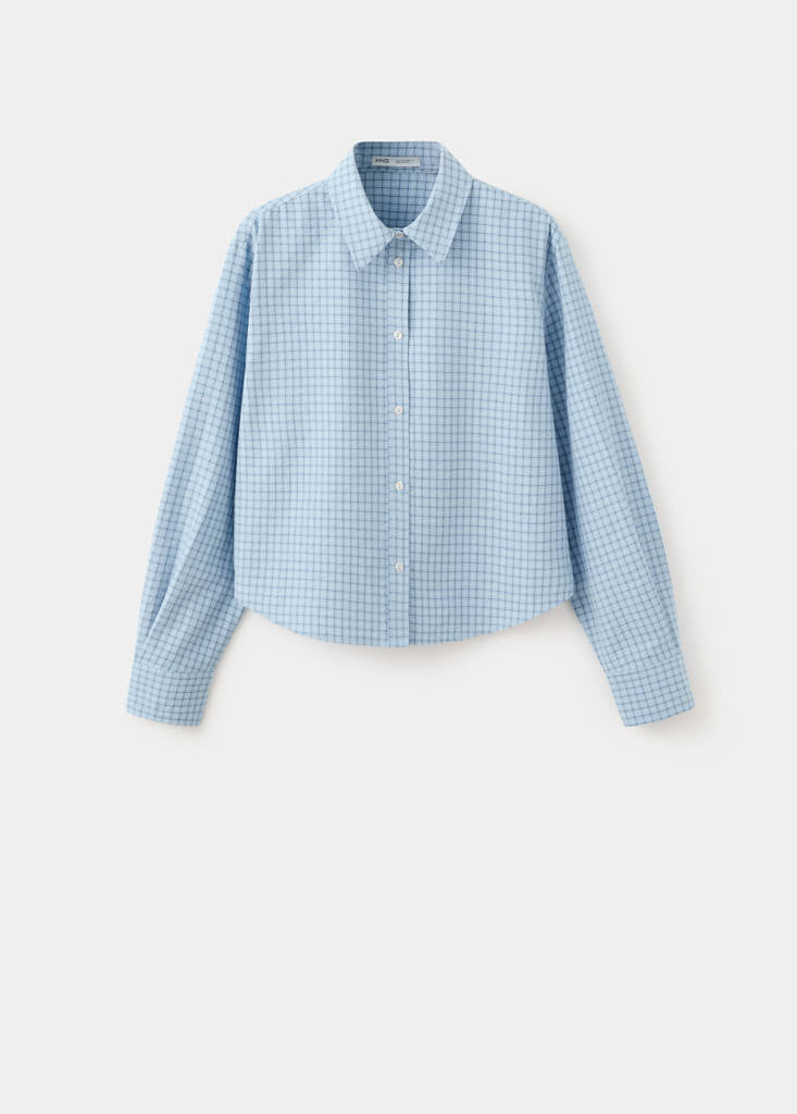 Chemise Droite Carreaux