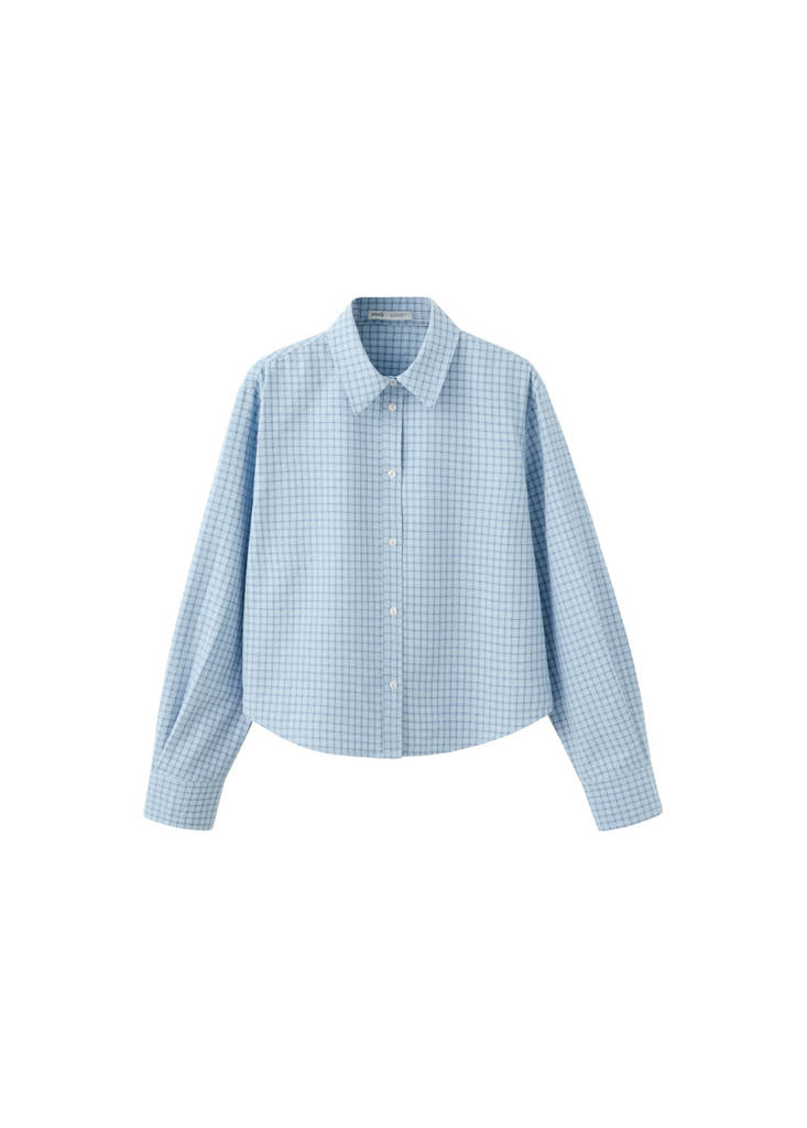 Chemise Droite Carreaux