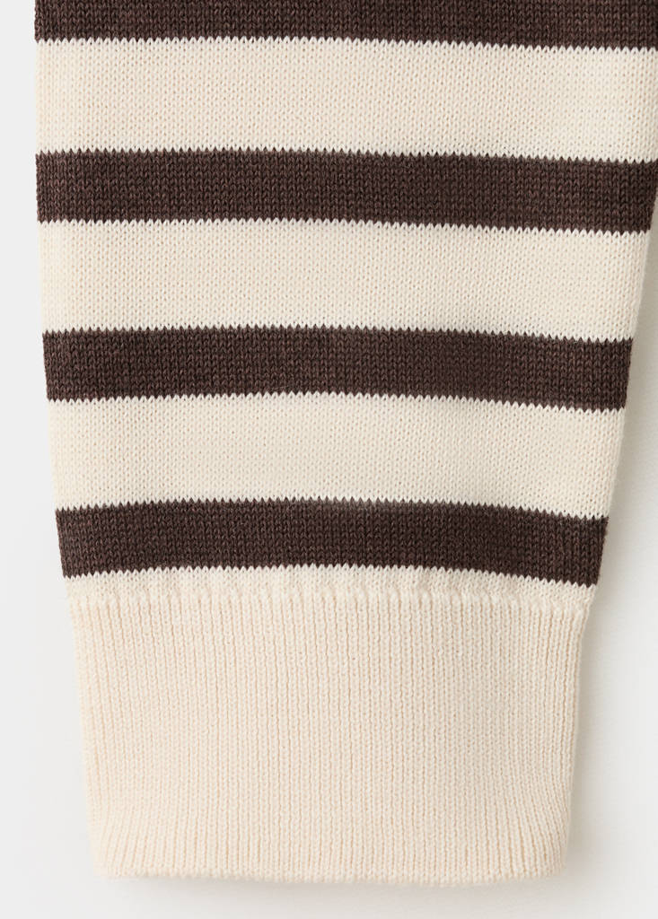 Cardigan Maille Rayures